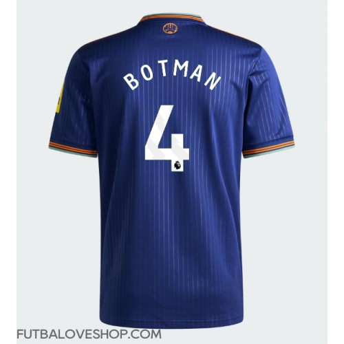 Dres Newcastle United Sven Botman #4 Tretina 2025-26 Krátky Rukáv Dres Newcastle United Sven Botman #4 Tretina 2025-26 Krátky Rukáv